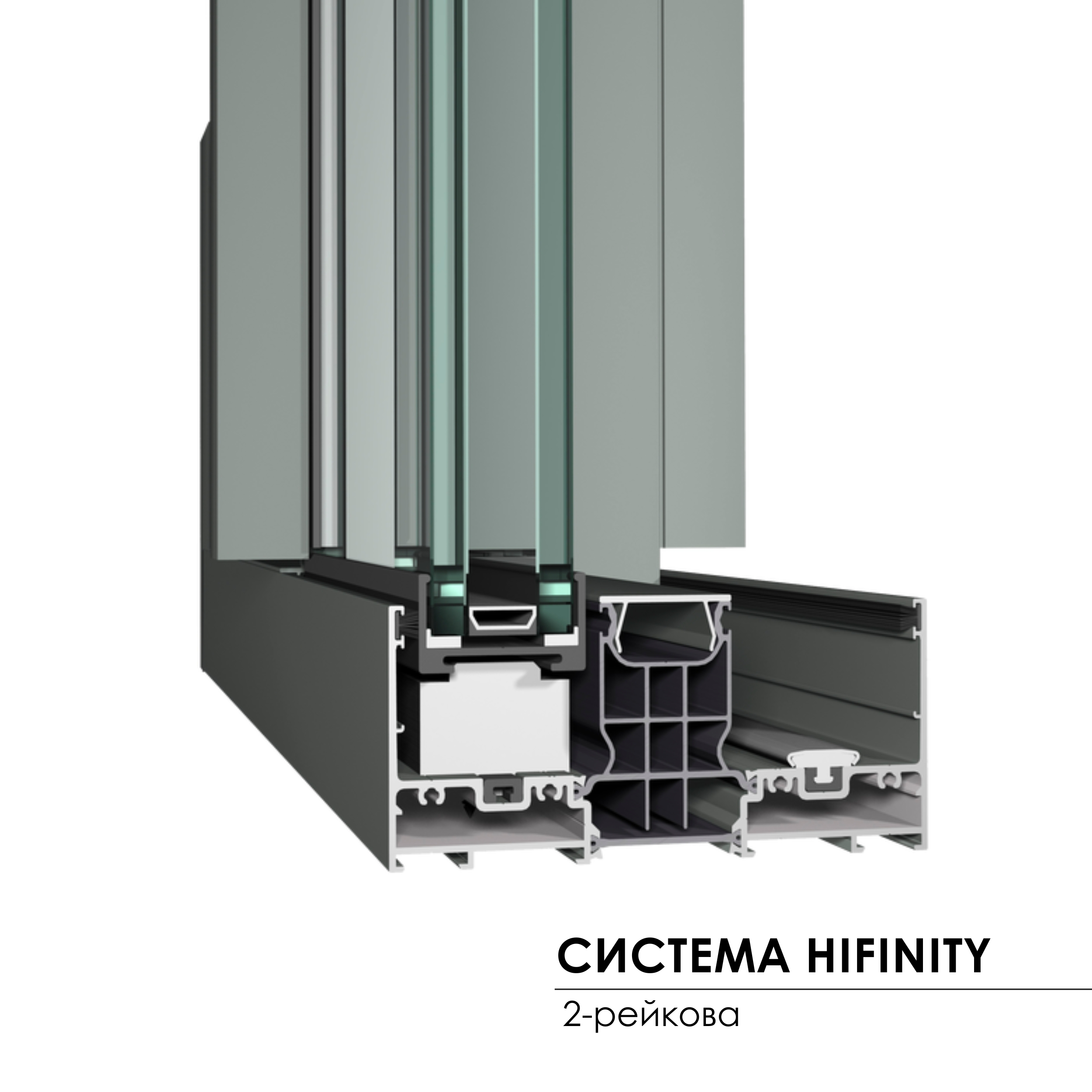 система Hi Finity - 2-рейкова